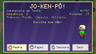Minigame de Jo-ken-pô